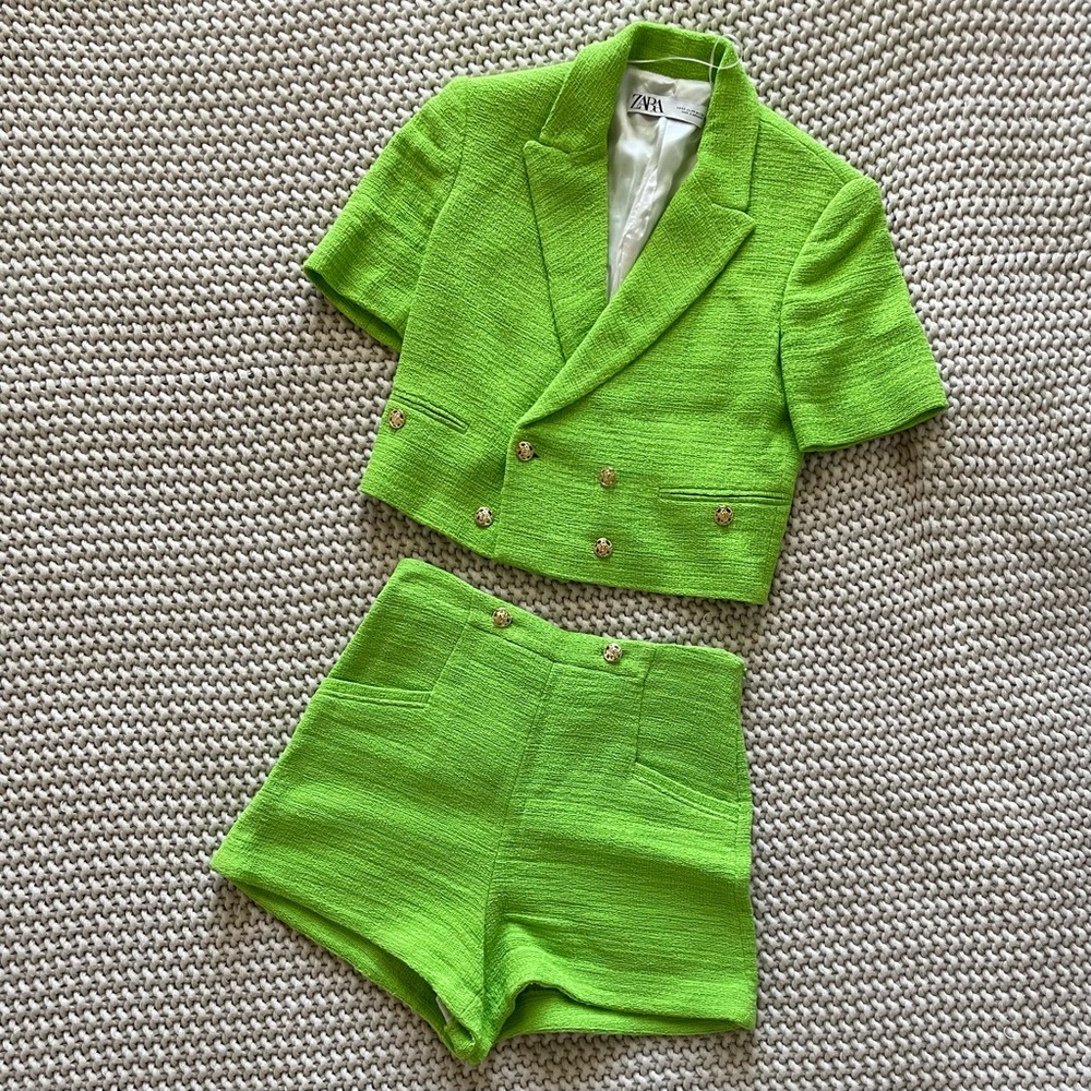 ZARA Tweed Co-ord Set - Picture 7 of 12